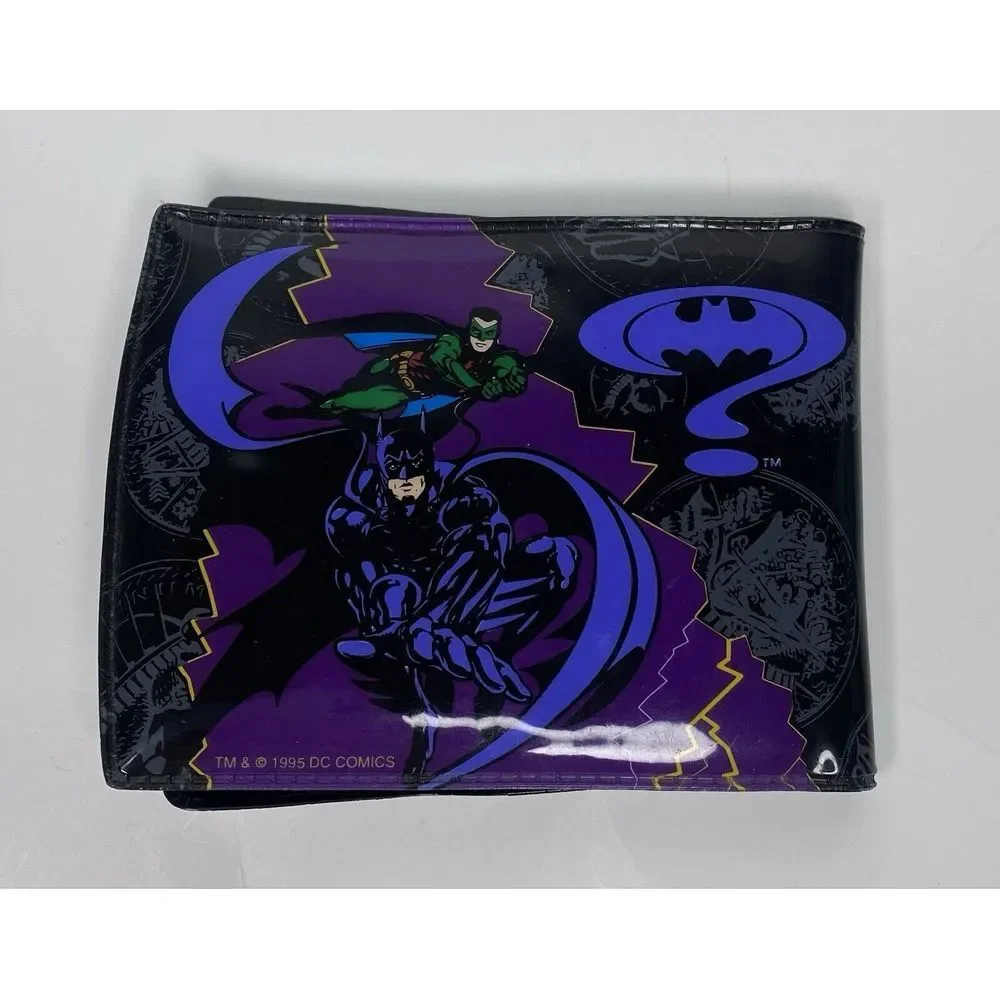 1995 DC‎ Comics Batman Gotham City Crime Fighting Unit Plastic Wallet